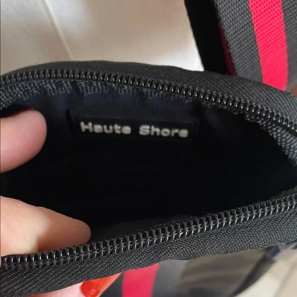 Camouflage Crossbody with Red Accent - Haute Shore neoprene - Picture 4 of 14